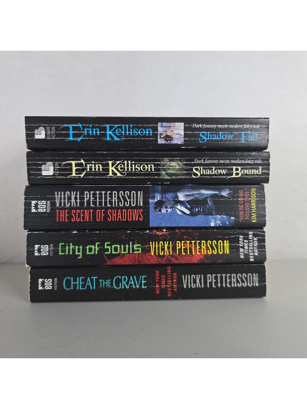 Urban Fantasy Paranormal Romance Lot Vicki Pettersson Erin Kellison 5 Books